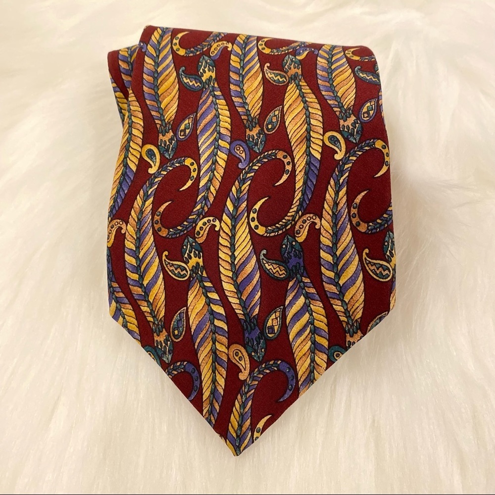 Metropolitan Museum of Art Blue Red  Neck Tie